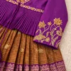 Semi Pattu Lehanga with Magenta Blouse Jacket